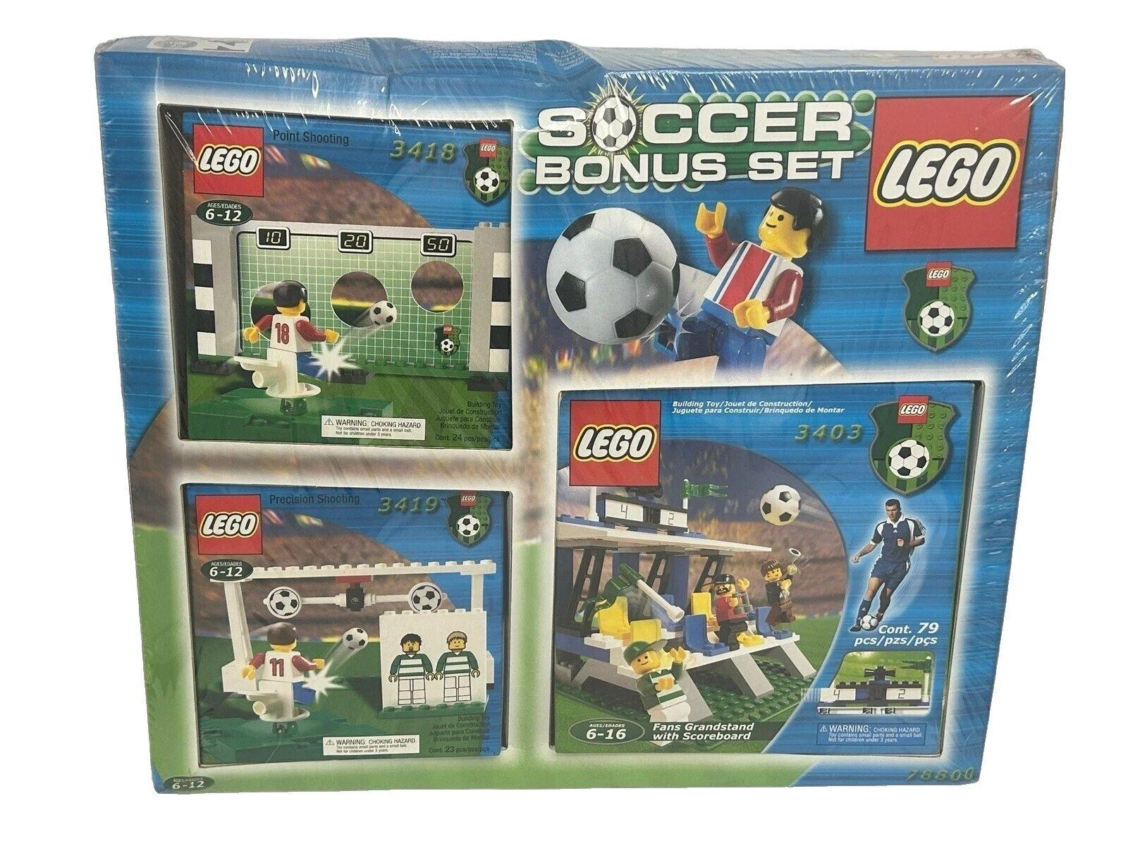 Soccer Player LEGO (R) Complete Sets & Packs