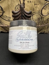 DIXIE BELLE SILK ALL IN ONE PAINT FURNITURE CABINET DIY CRAFTS ~BAJA GRAY~