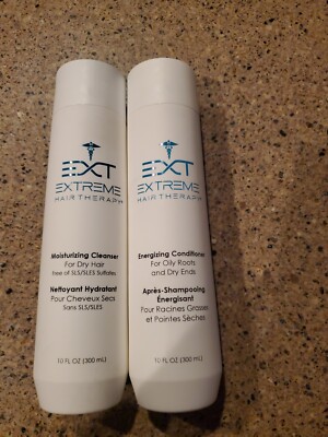   EXT Extreme Hair Therapy Moisturizing Cleanser & Energizing Conditioner