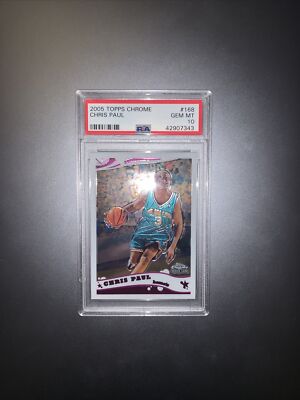 PSA10 Topps Chrome RC Chris Paul NBA