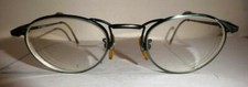 Daniel Hunter For Rem Eyeglasses Cheyenne Green Antique Round Frames 42-19 140