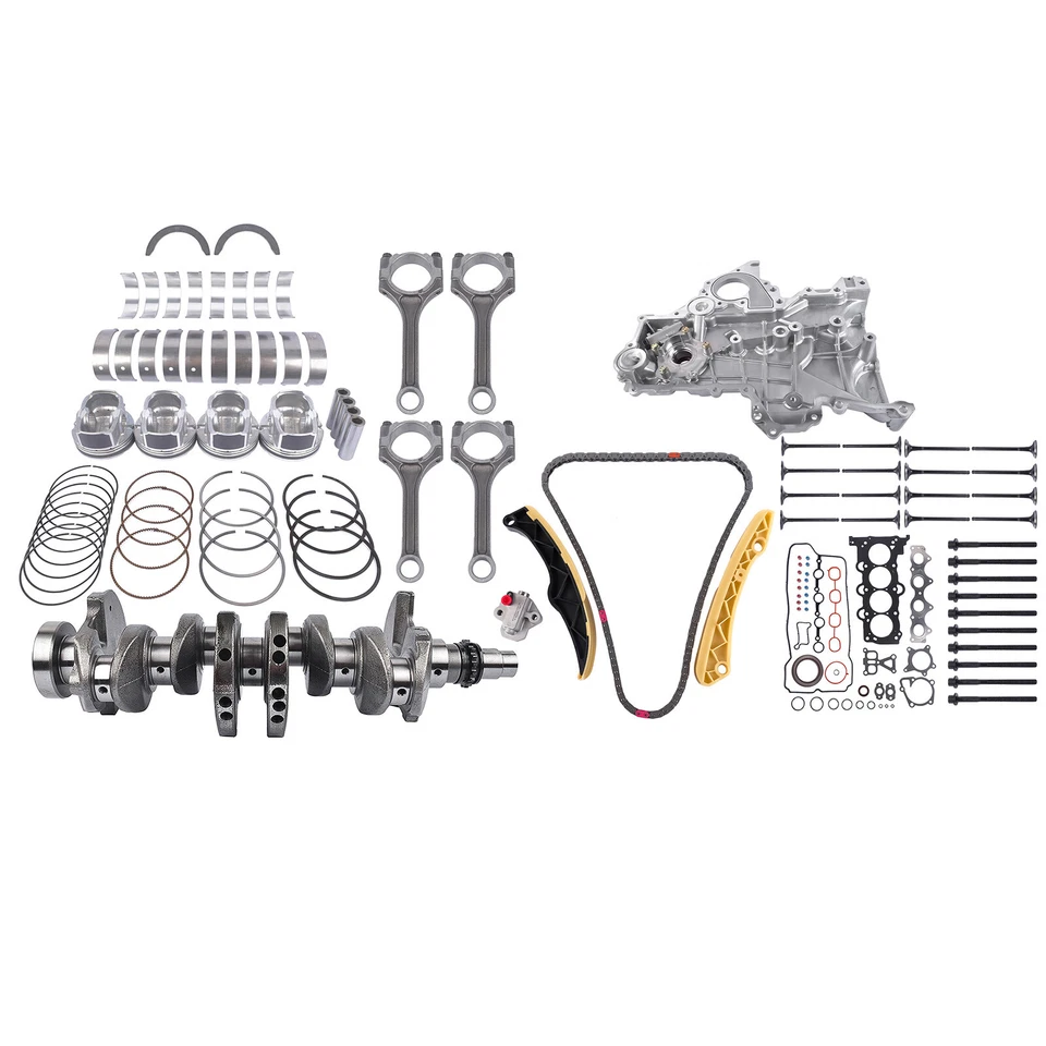 Cigüeñal + Bomba de aceite + Kit de reconstrucción del motor + Juego de juntas para Hyundai Veloster 12-17 Foto 3 de 4