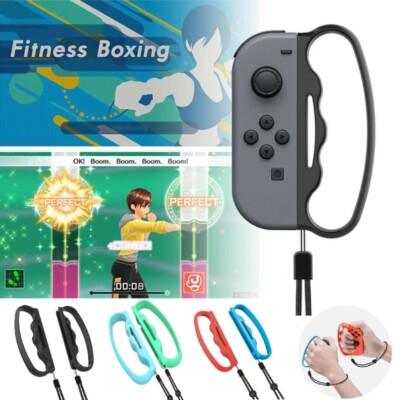 Paar Fitness Boxing Attachment Handgriff für Nintendo Switch Joy-Con Controller