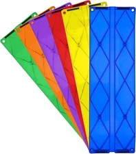 6 Piece Race Track Ramp Magnetic Building Block Set Magnet Tiles Construction To