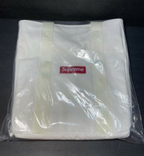 New Supreme Canvas Tote White Fw20 Beach Bag Carry On Overnight Sealed Os