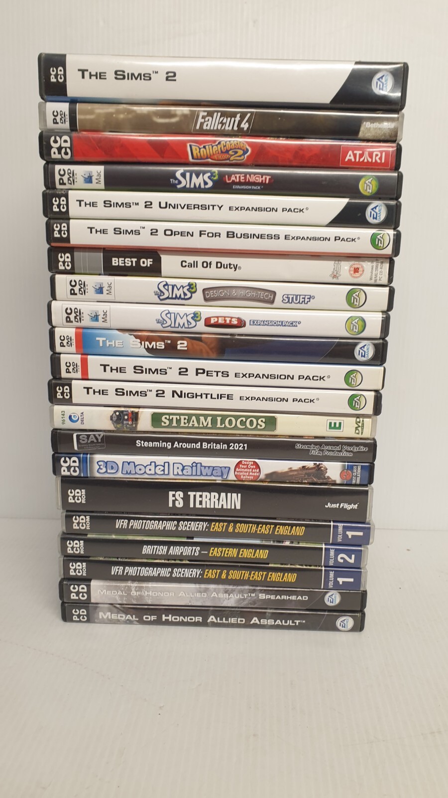 Assorted PC Games Lot Mixed Titles Used Good Condition (R6) eBay