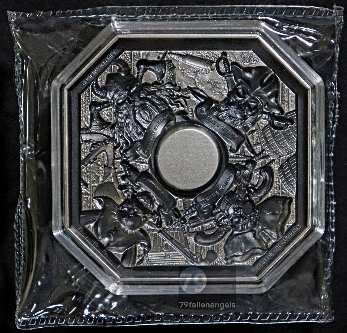 2024 Kings Of Pirates Stacker Silver Antiqued 2 oz Medal (In