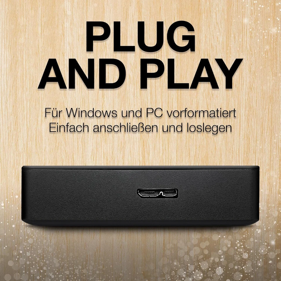 Seagate Expansion 5TB tragbare externe Festplatte, 2.5 Zoll, USB 3.0, inkl. 2 - Bild 4 von 4