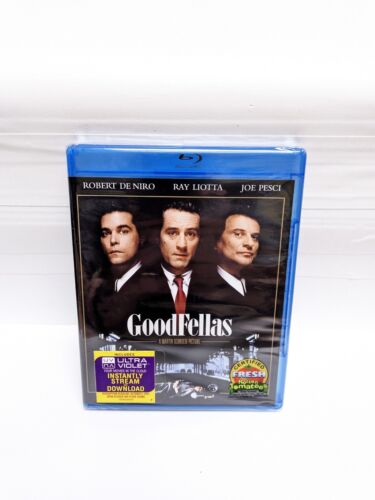 Goodfellas (Blu-Ray + Digital, 1990) Robert De Niro, Joe Pesci OOP NEW SEALED