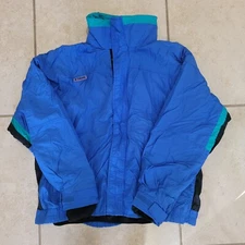 Vintage columbia mens XL bugaboo blue jacket 2 layer interchangeable winter...