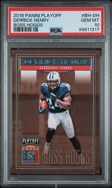 Derrick Henry Panini Playoff Boss Hoggs #BHDH Base