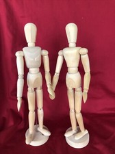 12  Art Wooden Figure Male  Female Mannequin Class Model For Drawing Sketching