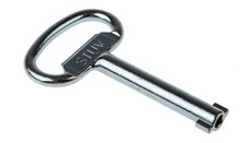 STUV CONTROL CABINET KEY, 1 WAY, DOUBLE BIT KEY, 5mm CAPACITY, NEW