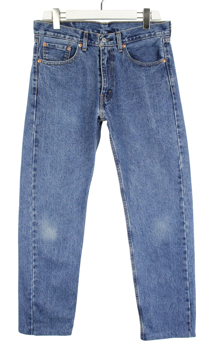 Jean Levi's 514 Slim Straight Homme - Taille 34 X 30, Légèrement Utilisé - Très Bon État