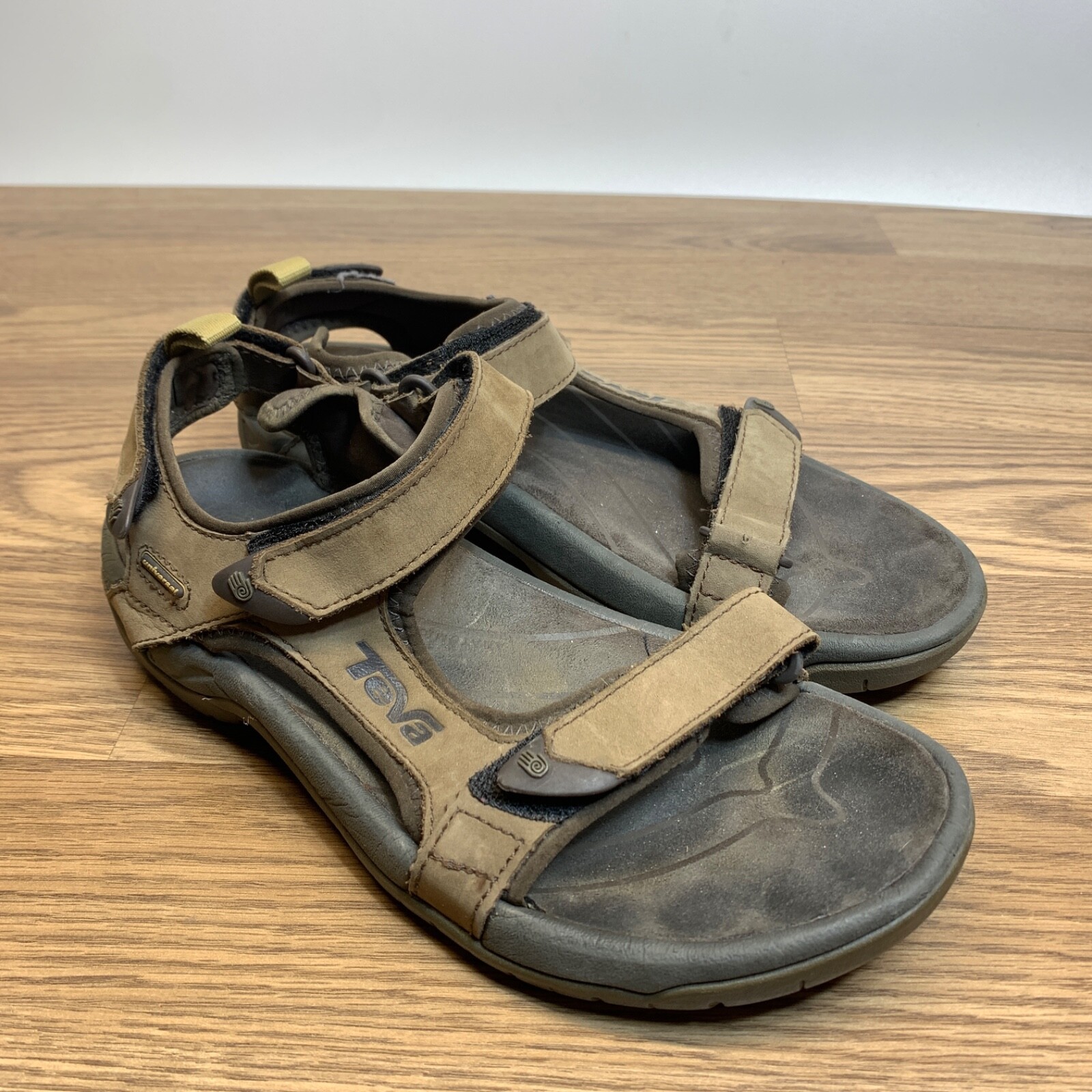 TEVA | Men’s Brown Strappy Sandals 12 Amazon.com | Teva Men main image 2