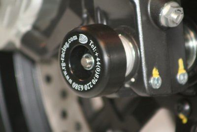 R&G Fork Protectors Black Aprilia Tuono 2003 - 2011 - Picture 6 of 12