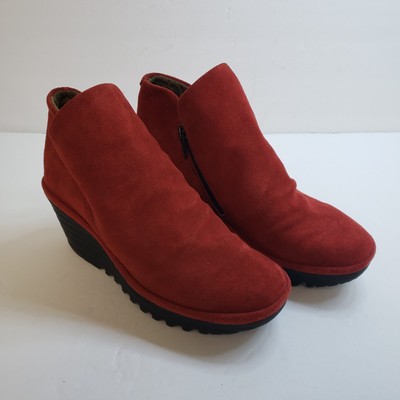 fly london yip wedge bootie