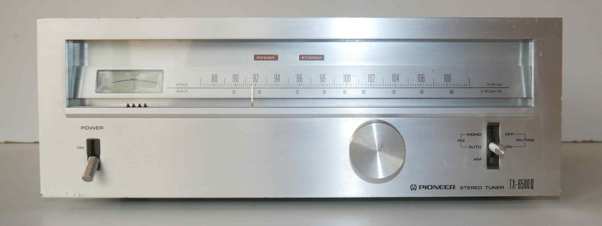 Tuner Stéréo Vintage Pioneer TX-6500 II – Pour Pièces Ou Restauration
