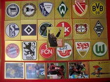 Panini ALLE WAPPEN + 493-498 Fussball Bundesliga 2002 / 2003 - 02/03 TOP Glitzer