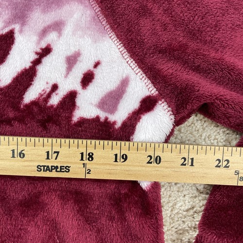 Justice Sleep Girls Long Sleeve Top & Short Pajama Set Red Burgandy XL (16/18) - Picture 7 of 14