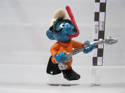 Figurine Schtroumpf Shell – PROMO 20120 – Rare – état Très Bon – Schleich