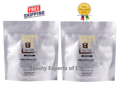 2 PACK Alfaparf Milano BB Bleach FREE STYLE LIFT 14.1oz / 400gr