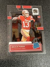 MINT 2022 Clearly Donruss Football | Brock Purdy Rated Rookie #99 | SF 49ers QB
