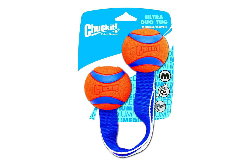 ChuckIt! ULTRA TUG DUO - Medium 2.5in/6.4cm *NEW*