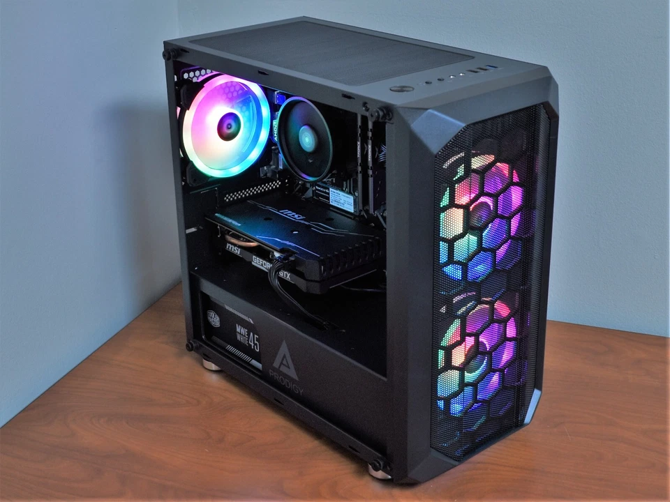 NEW Custom Gaming PC - RTX 4060 - Ryzen 5600X - 32GB+2TB SSD - Desktop Computer - Image 2 of 4