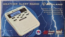 Midland WR-100 Emergency Weather Alert Radio NOAA Brand New White