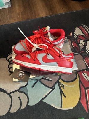 Nike Dunk Low Off-White University Red