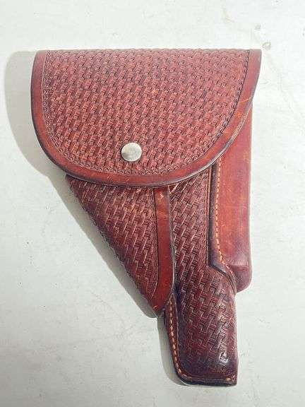 Luger Holster Viking Basket Weave