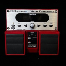 Pedale effetto vocale Boss VE-20 Vocal Performer dal Giappone USATO
