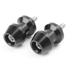1 Set 6mm Black Swingarm Spool Slider For Yamaha R1 XV250 R6 YZF600/R FZ6 FZ8