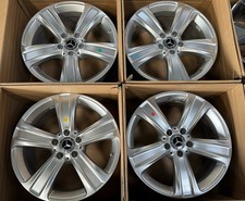4x ALUFELGEN 8 x 18 Zoll ET 38 MERCEDES A B C E Klasse GLC A2534012100 RDKS TOP