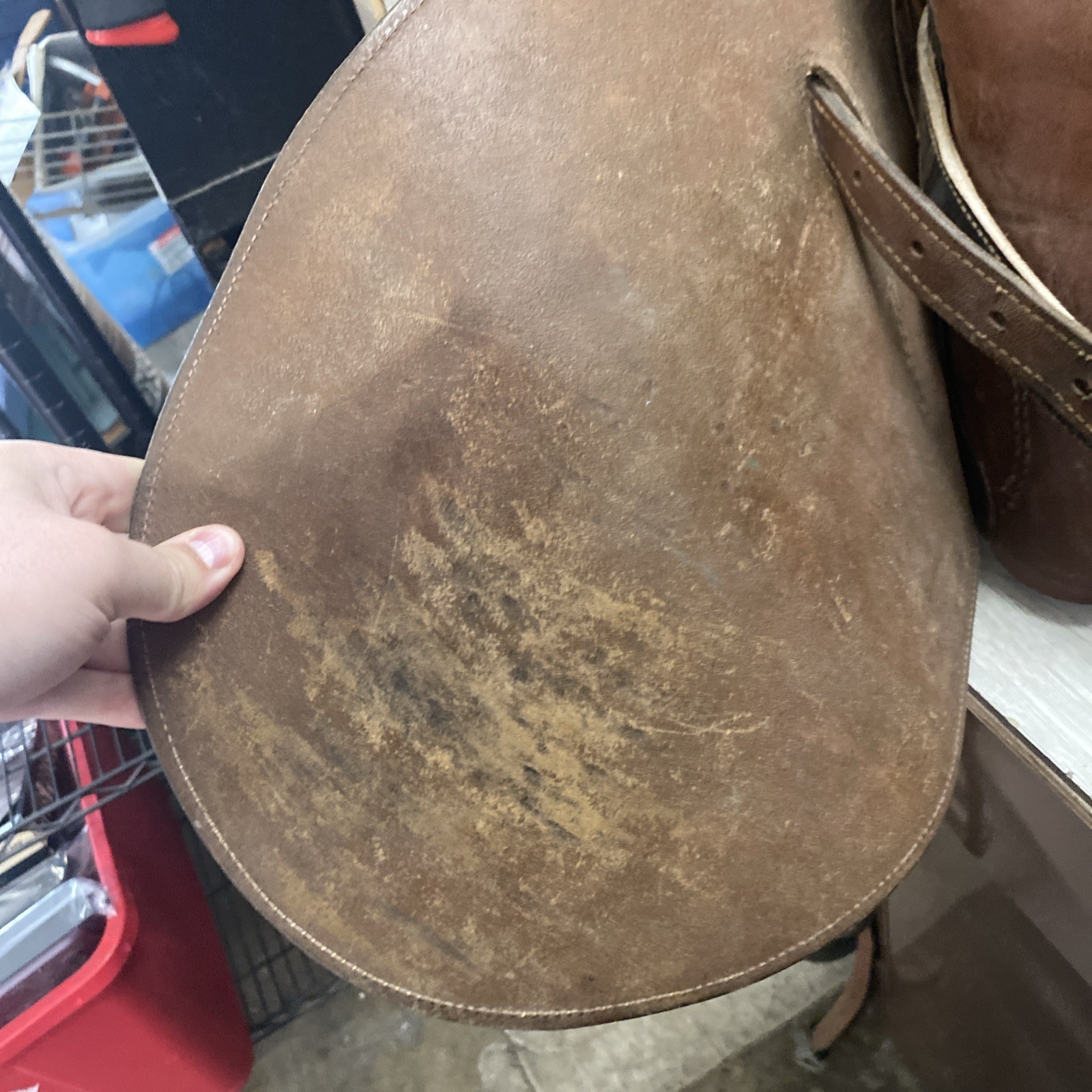 Australian Stock Horse Saddle Genuine Leather