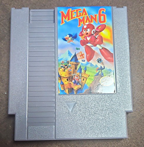 Nintendo Mega Man 6 (Nintendo NES) Video Game Cartridge Mega Man Series