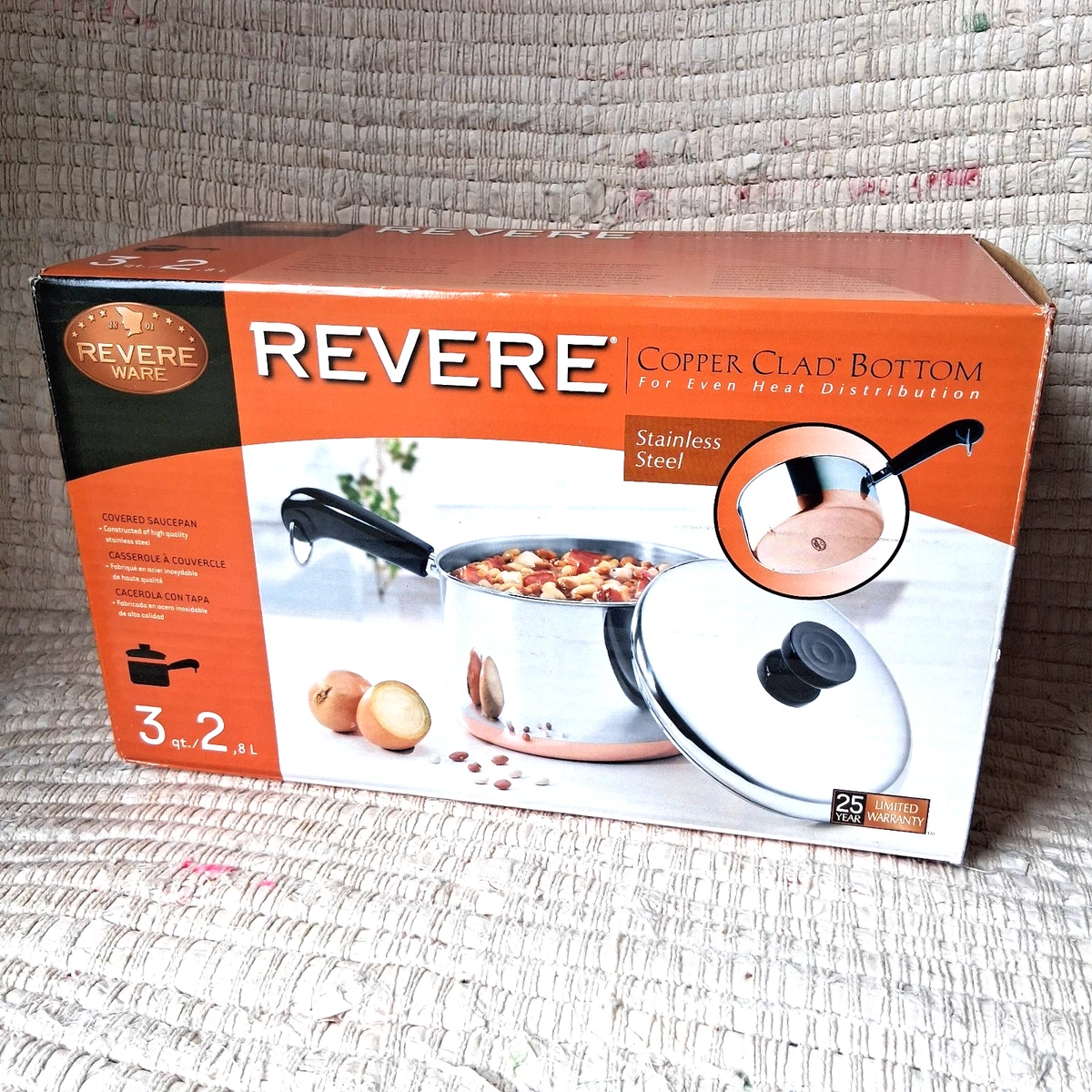 Revere Ware 3 Qt In other Collectible Cookware for sale | eBay