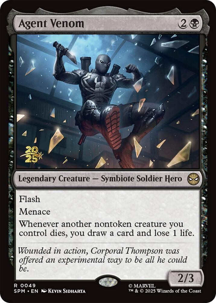 Agent Venom Foil PRE NM