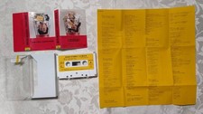 Yoshiyuki Osawa Scrap Stories Cassette Tape 10 Songs Lyrics Card Used