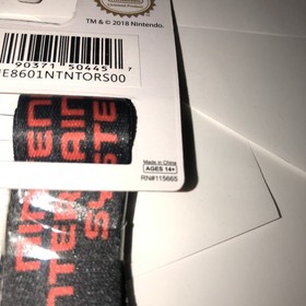 Nintendo Lanyard NES Controller Charm & ID Holder 20'' Inches Long @A