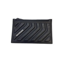 BALENCIAGACAR LONG COIN AND CARD HOLDER IN GRAINED663714