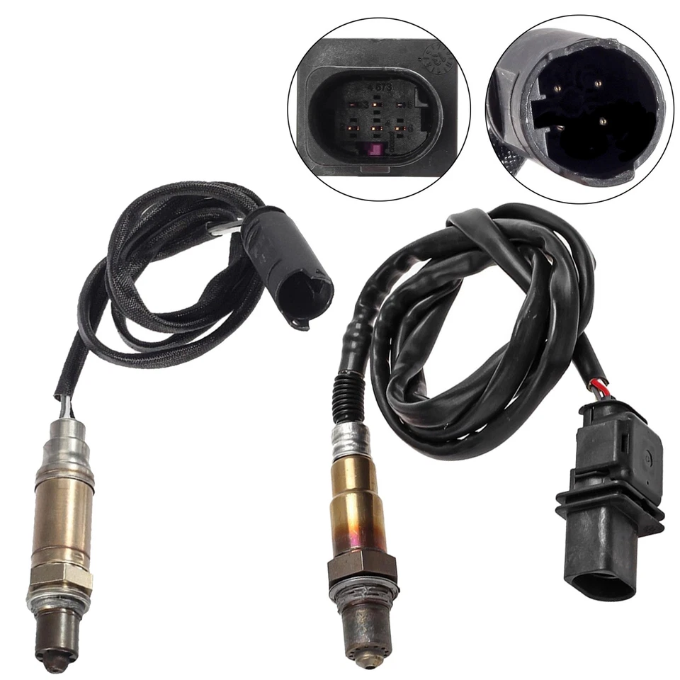 Sensor de oxígeno Maxfavor 2 piezas arriba+aguas abajo O2 para BMW 325Ci 330Ci 330i 525i 530i Foto 2 de 4