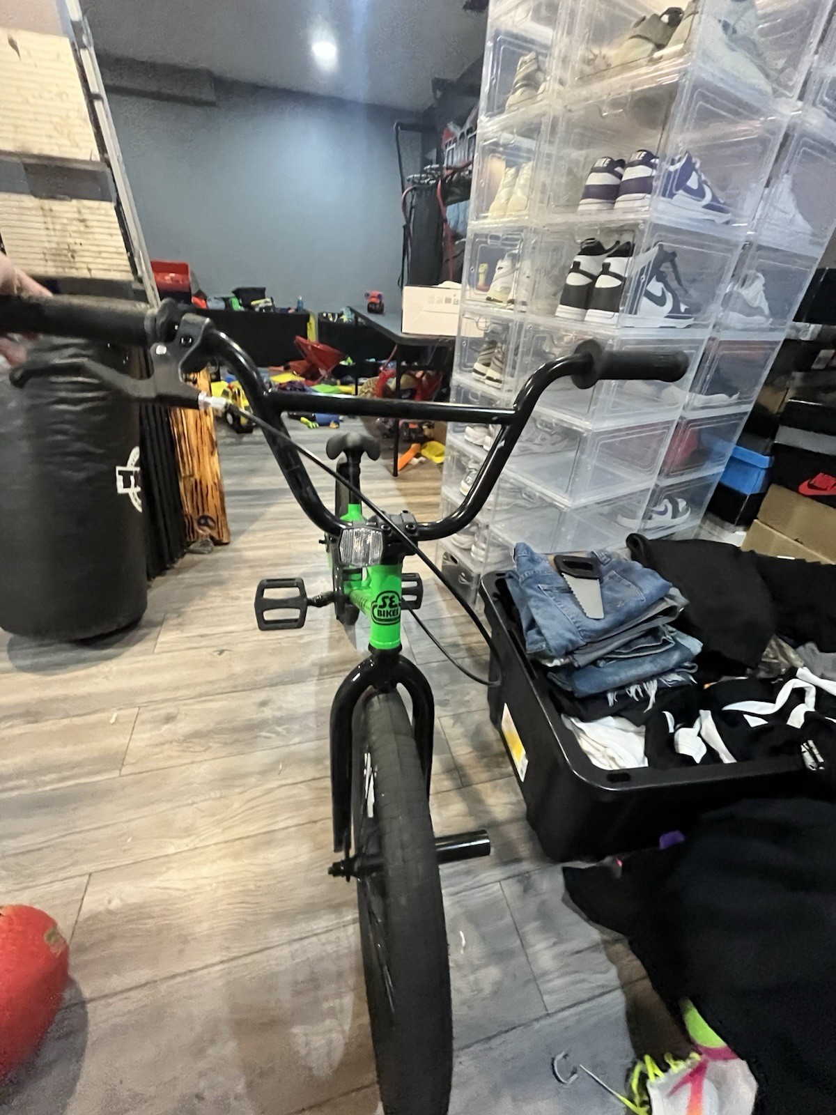 SE Bikes BMX Everyday Bike Green 20 Inch Wheels