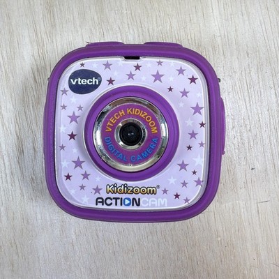 VTech Kidizoom Action Cam Purple Kids Digital Camera Video MicroSD USB Toy