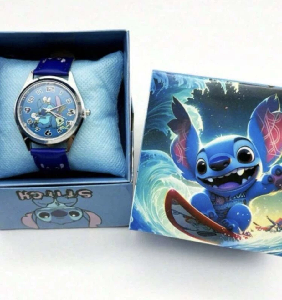 Reloj Pulsera Stitch Mujer Niños Niñas Niños Regalo Joyería Juguete. Foto 2 de 4