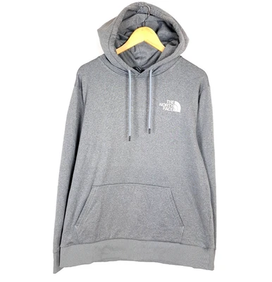Pull homme THE NORTH FACE taille XL pull gris poches kangourou à capuche - Photo 1/4