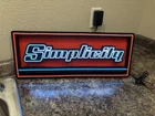 Simplicity mower tractor vintage 100 Yr Neon Sign Man Cave Dealer Sign Swag lawn
