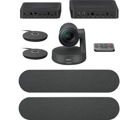 Logitech Rally Plus Video Conference System 4K PTZ NEW 960-001224 Teams Zoom