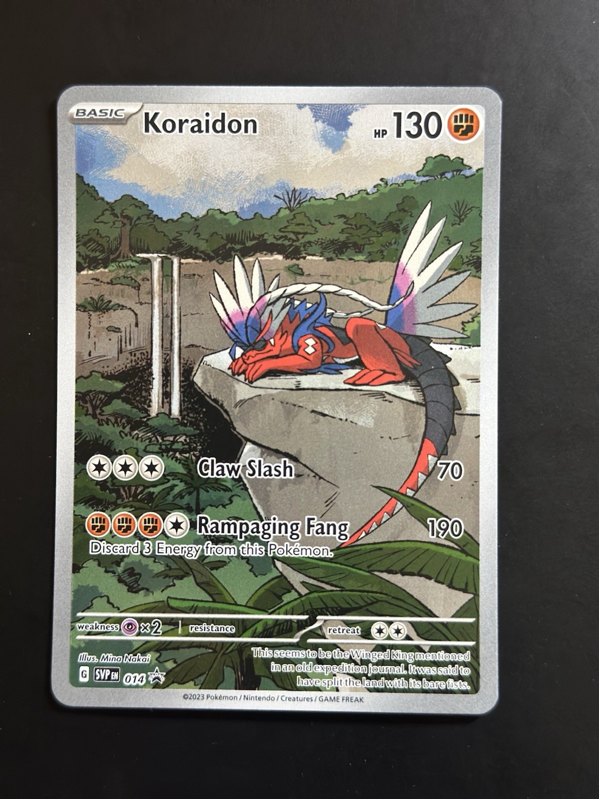 Koraidon 014 Sv: Scarlet & Violet Promo Cards Holo